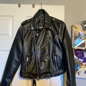 Leather jacket